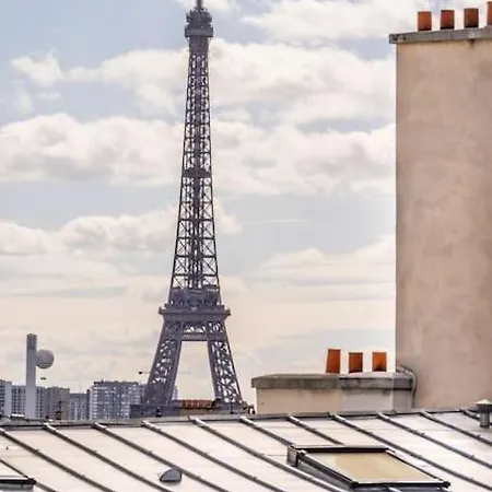 Luxueux Haussmannien Avec Vue Sur Appartamento